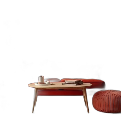 furniture, jewelry, food, 3d render, photorealistic, concept art, red, earth tones transparent PNG cut-out