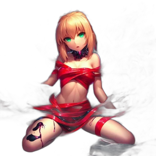 staff, dress, weapon, robot, fantasy art, anime, pixel art, concept art transparent PNG cut-out