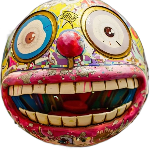 mask, face, staff, robot, 3d render, photorealistic, concept art, colorful transparent PNG cut-out