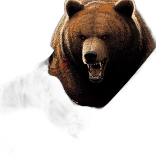 animal, creature, face, mask, concept art, photorealistic, pixel art, fantasy art transparent PNG cut-out