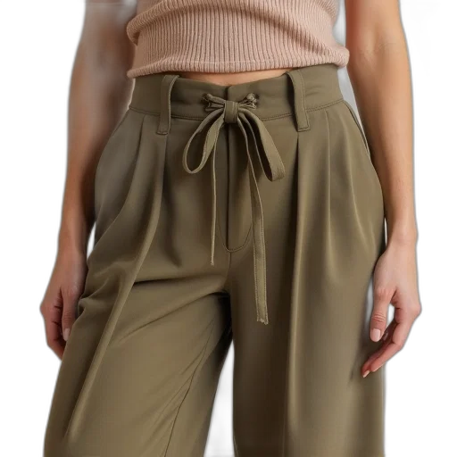 jacket, staff, earth tones, dark, green, golden, women, pants transparent PNG cut-out