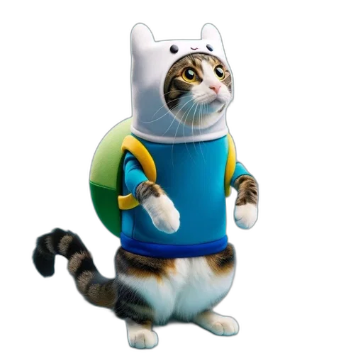 staff, animal, jacket, creature, concept art, 3d render, pixel art, fantasy art transparent PNG cut-out
