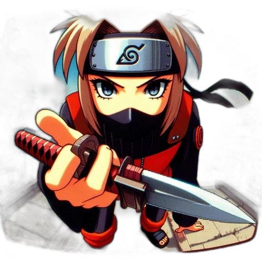 weapon, sword, staff, anime, pixel art, fantasy art, concept art, character transparent PNG cut-out