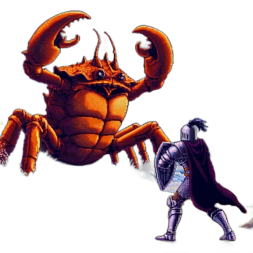 creature, animal, robot, dragon, concept art, pixel art, fantasy art, 3d render transparent PNG cut-out