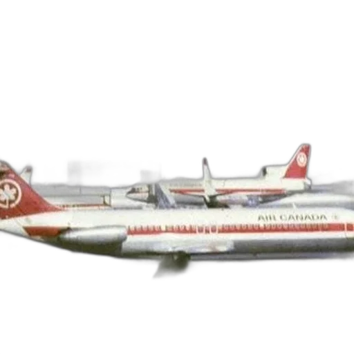 3d render, old, photo, air, canada, planes, tarmac transparent PNG cut-out