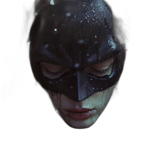 mask, face, crown, creature, concept art, comic book art, fantasy art, photorealistic transparent PNG cut-out