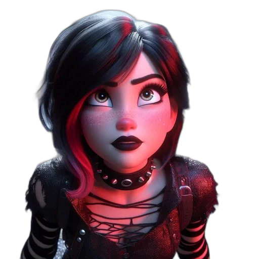 face, robot, concept art, 3d render, comic book art, fantasy art, dark, red transparent PNG cut-out