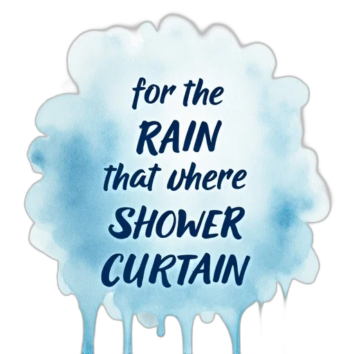 umbrella, rain, watercolor, word, text, goes, where, shower transparent PNG cut-out