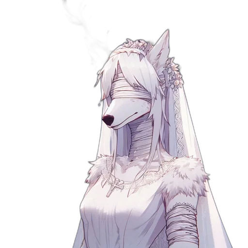 mask, dress, staff, crown, concept art, fantasy art, anime, pixel art transparent PNG cut-out