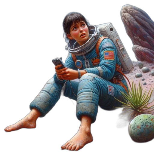 creature, dragon, robot, concept art, fantasy art, photorealistic, pixel art, outer space transparent PNG cut-out