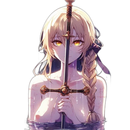 sword, weapon, staff, crown, anime, pixel art, fantasy art, concept art transparent PNG cut-out