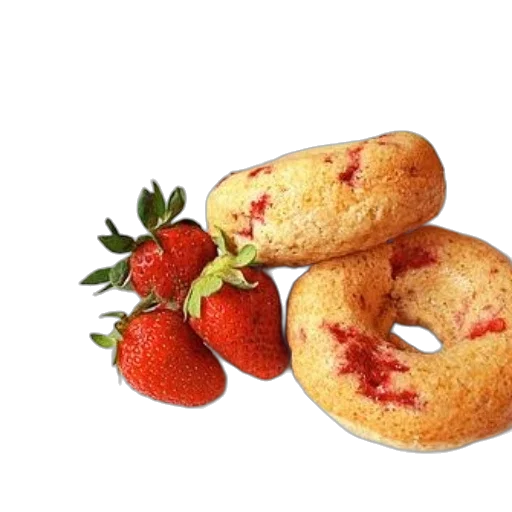 food, plate, two, strawberry transparent PNG cut-out