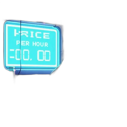 jewelry, furniture, vaporwave, 3d render, concept art, neon lights, anime-styled, character transparent PNG cut-out
