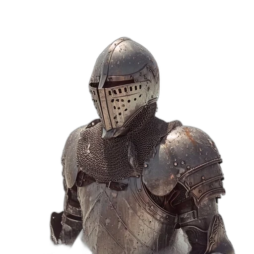 sword, mask, weapon, robot, 3d render, concept art, fantasy art, photorealistic transparent PNG cut-out