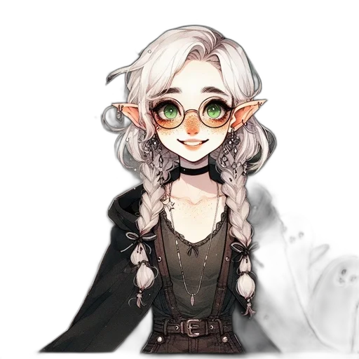 staff, dragon, face, dress transparent PNG cut-out