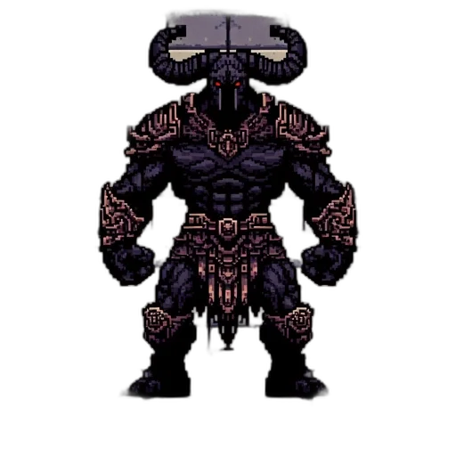 mask, creature, weapon, animal, pixel art, concept art, fantasy art, comic book art transparent PNG cut-out