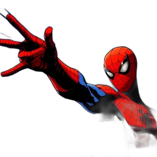 mask, animal, weapon, comic book art, concept art, 3d render, photorealistic, spider-man transparent PNG cut-out