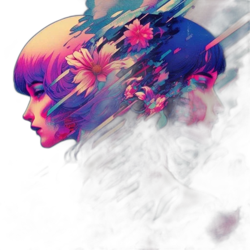 face, mask, dragon, robot, fantasy art, concept art, cyberpunk, anime transparent PNG cut-out