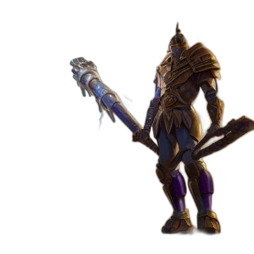 weapon, staff, sword, creature transparent PNG cut-out