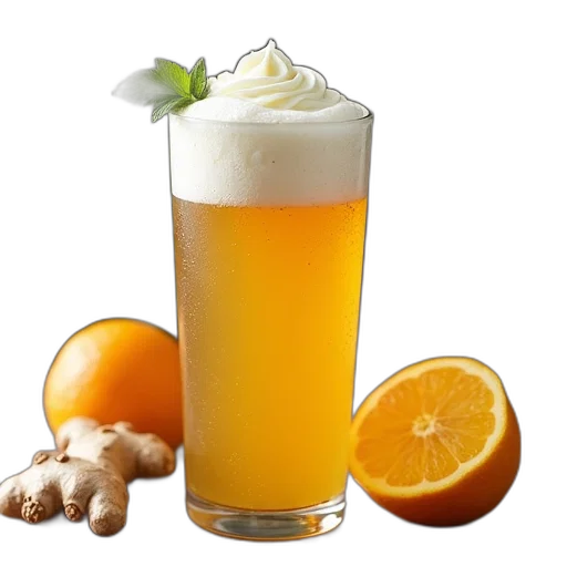 food, ginger, beer, homemade, paleo, cream, refreshing, delicious transparent PNG cut-out