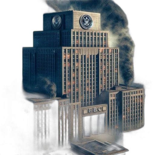 building, 3d render, concept art, photorealistic, fog, city street, tall, distressed transparent PNG cut-out