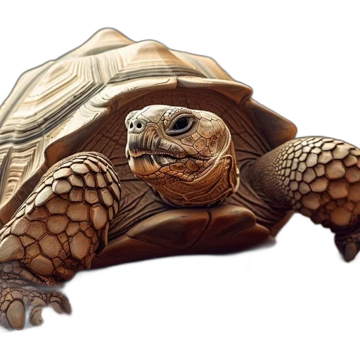 animal, creature, photorealistic, 3d render, concept art, watercolor, large, tortoise transparent PNG cut-out