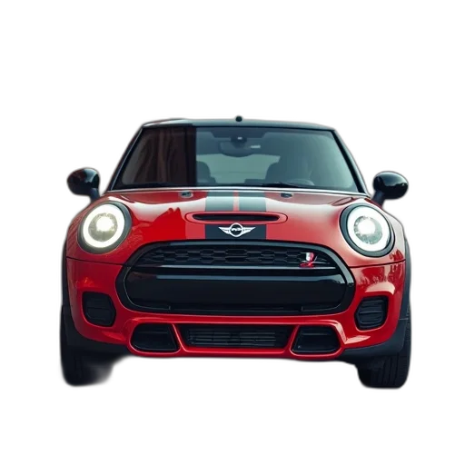 car, face, 3d render, photorealistic transparent PNG cut-out