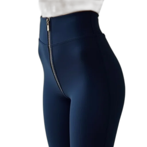 jacket, staff, 3d render, blue transparent PNG cut-out