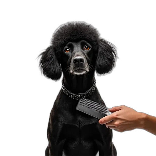 staff, animal, hat, hair, photorealistic, 3d render, second, image transparent PNG cut-out