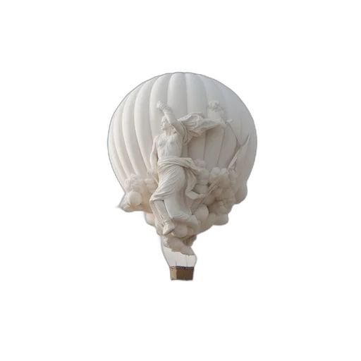 umbrella, hat, crown, food, 3d render, photorealistic, hot, air transparent PNG cut-out