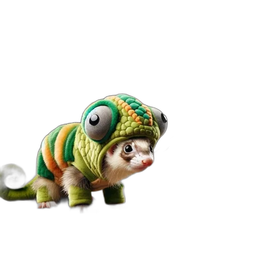 hat, creature, animal, dragon, 3d render, concept art, fantasy art, photorealistic transparent PNG cut-out