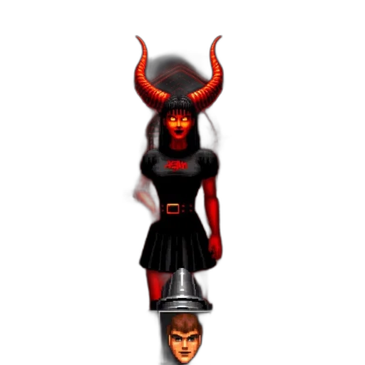 staff, pixel art, concept art, 3d render transparent PNG cut-out