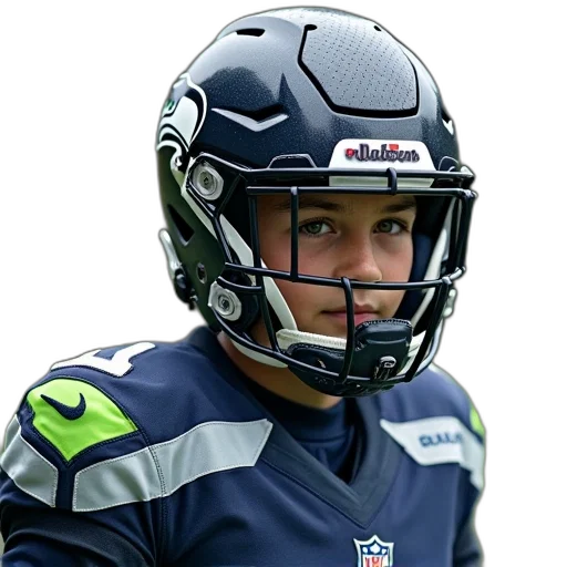 jordan, mcgaffery, seattle, seahawks transparent PNG cut-out