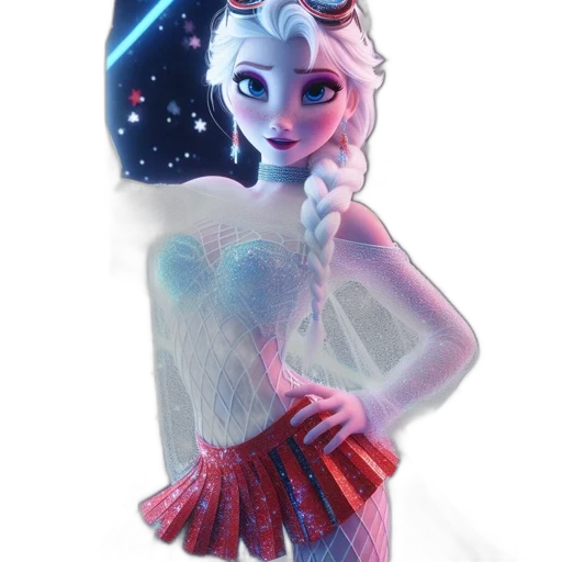 dress, staff, robot, creature, concept art, fantasy art, 3d render, comic book art transparent PNG cut-out