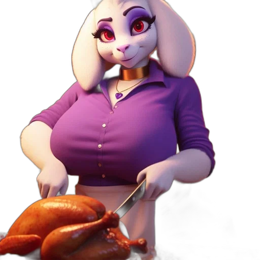 staff, animal, food, creature, 3d render, concept art, fantasy art, photorealistic transparent PNG cut-out