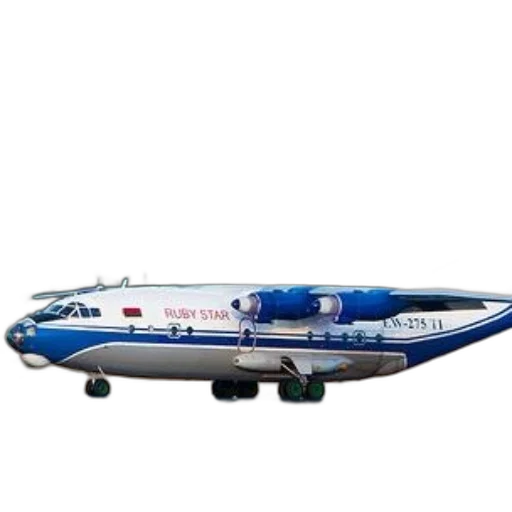 3d render, photorealistic, ruby, star, airplane, runway, blurred, background transparent PNG cut-out
