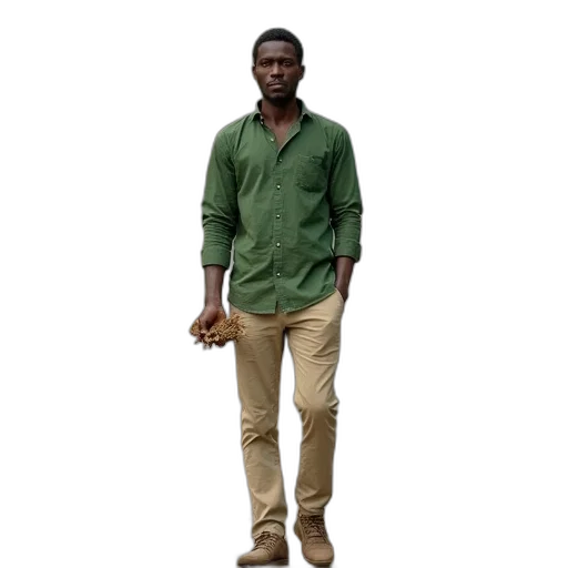 staff, jacket, face, animal, 3d render, photorealistic, concept art, cartoon transparent PNG cut-out