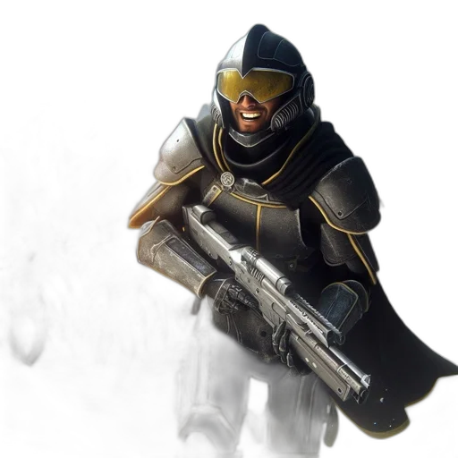 weapon, staff, sword, mask, concept art, fantasy art, 3d render, cyberpunk transparent PNG cut-out