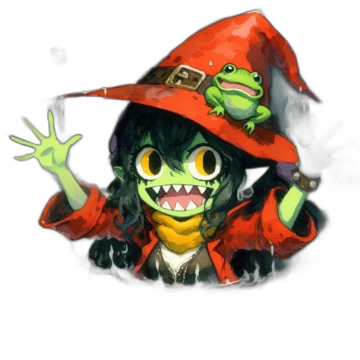 hat, dragon, mask, staff, fantasy art, concept art, pixel art, 3d render transparent PNG cut-out