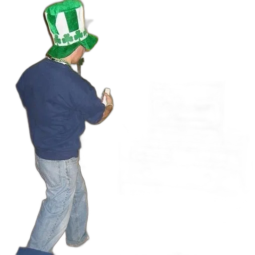 hat, mask, staff, jacket transparent PNG cut-out