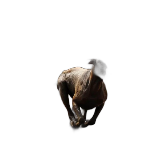 animal, creature, hair, dragon, photorealistic, 3d render, concept art, pixel art transparent PNG cut-out