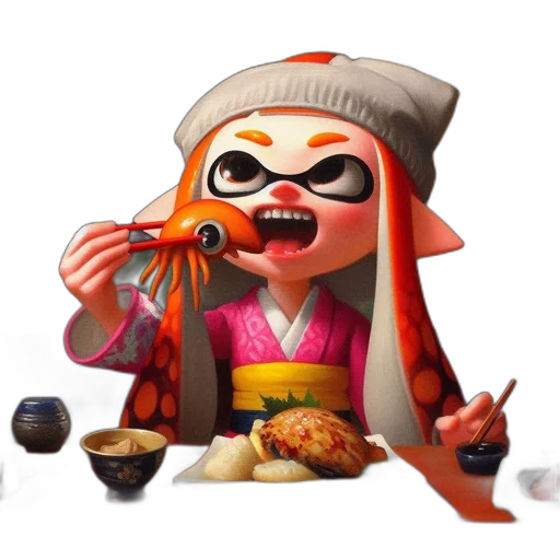 food, staff, concept art, 3d render, fantasy art, photorealistic, cartoonish, character transparent PNG cut-out