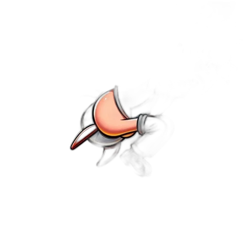 hat, shoes, staff, hair transparent PNG cut-out