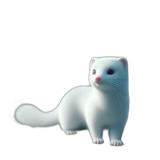 animal, creature, staff, dragon, 3d render, concept art, photorealistic, pixel art transparent PNG cut-out