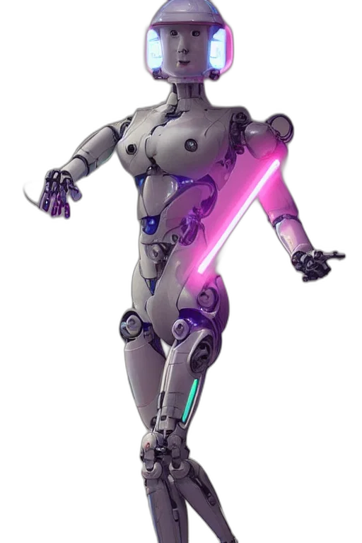 robot, staff, weapon, sword transparent PNG cut-out