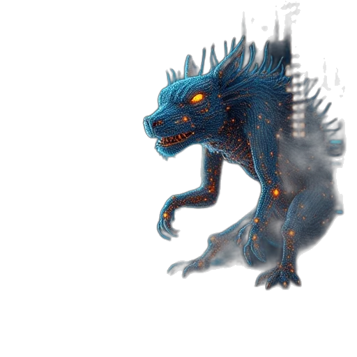 dragon, creature, animal, concept art transparent PNG cut-out