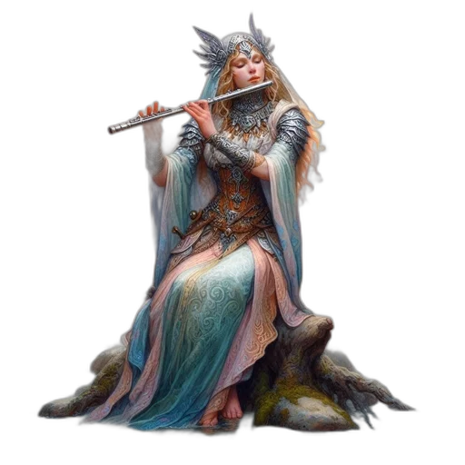 staff, sword, dragon, dress, fantasy art, concept art, pixel art, comic book art transparent PNG cut-out