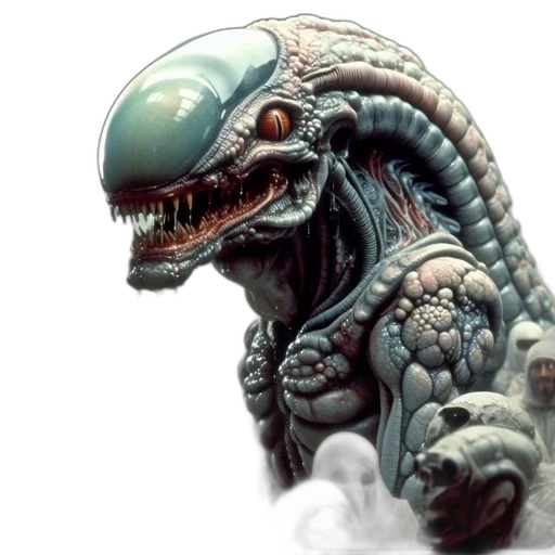 creature, dragon, face, mask, concept art, fantasy art, photorealistic, pixel art transparent PNG cut-out