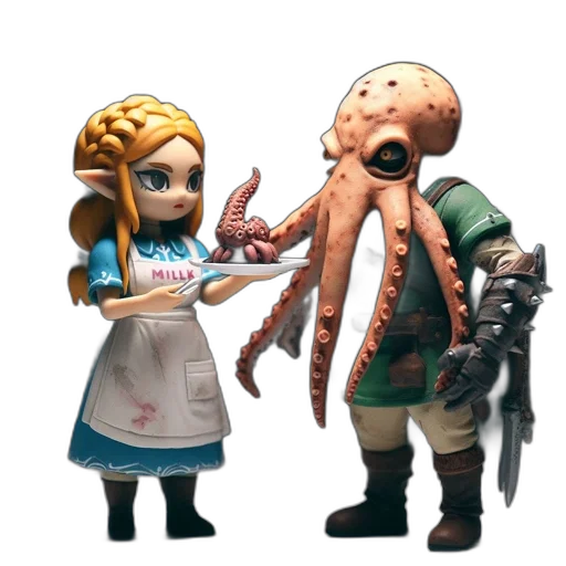 staff, food, weapon, creature, concept art, 3d render, pixel art, fantasy art transparent PNG cut-out