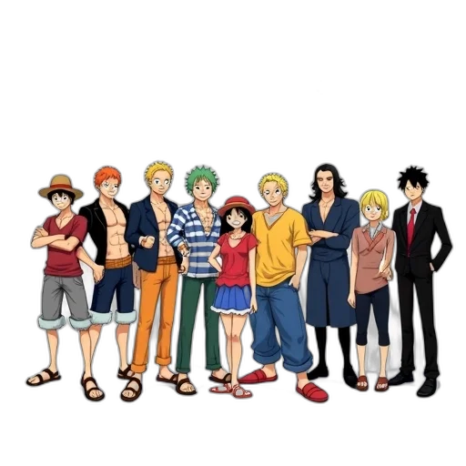 staff, concept art, anime, cartoon, pixel art, city street, beach, underwater transparent PNG cut-out